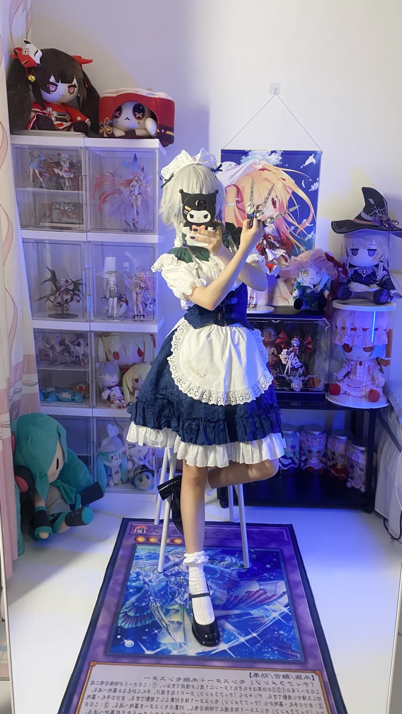 白栎Shirly - No.012 十六夜咲夜 [66P,10V-1.94GB] tg@simisebaisi 【丝足阁】040.webp